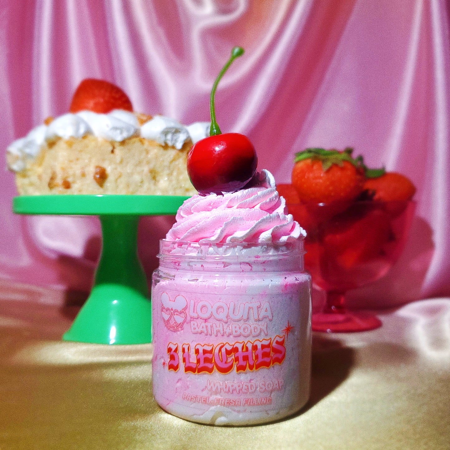 3 LECHES WHIPPED SOAP