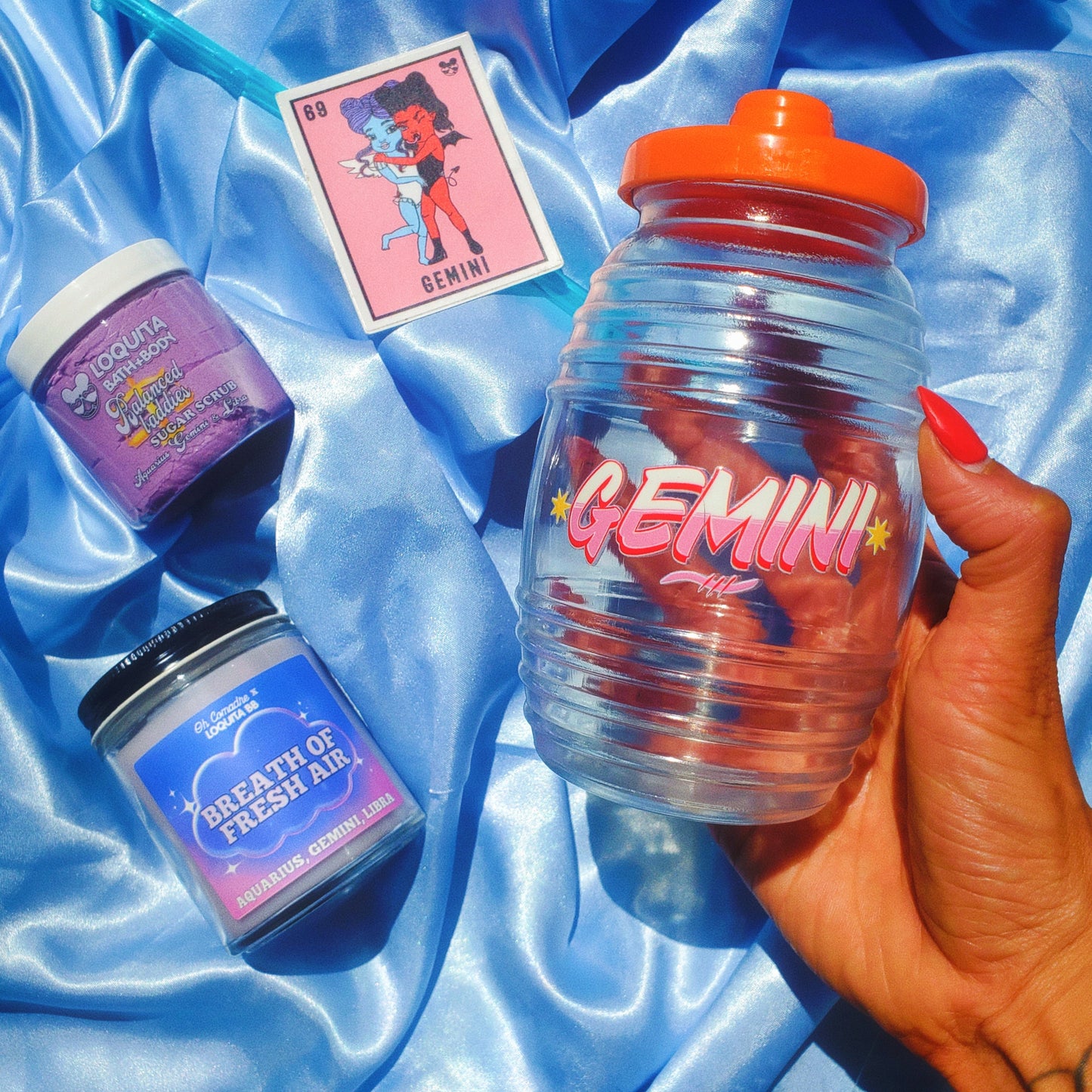 GEMINI ZODIAC CAJITA