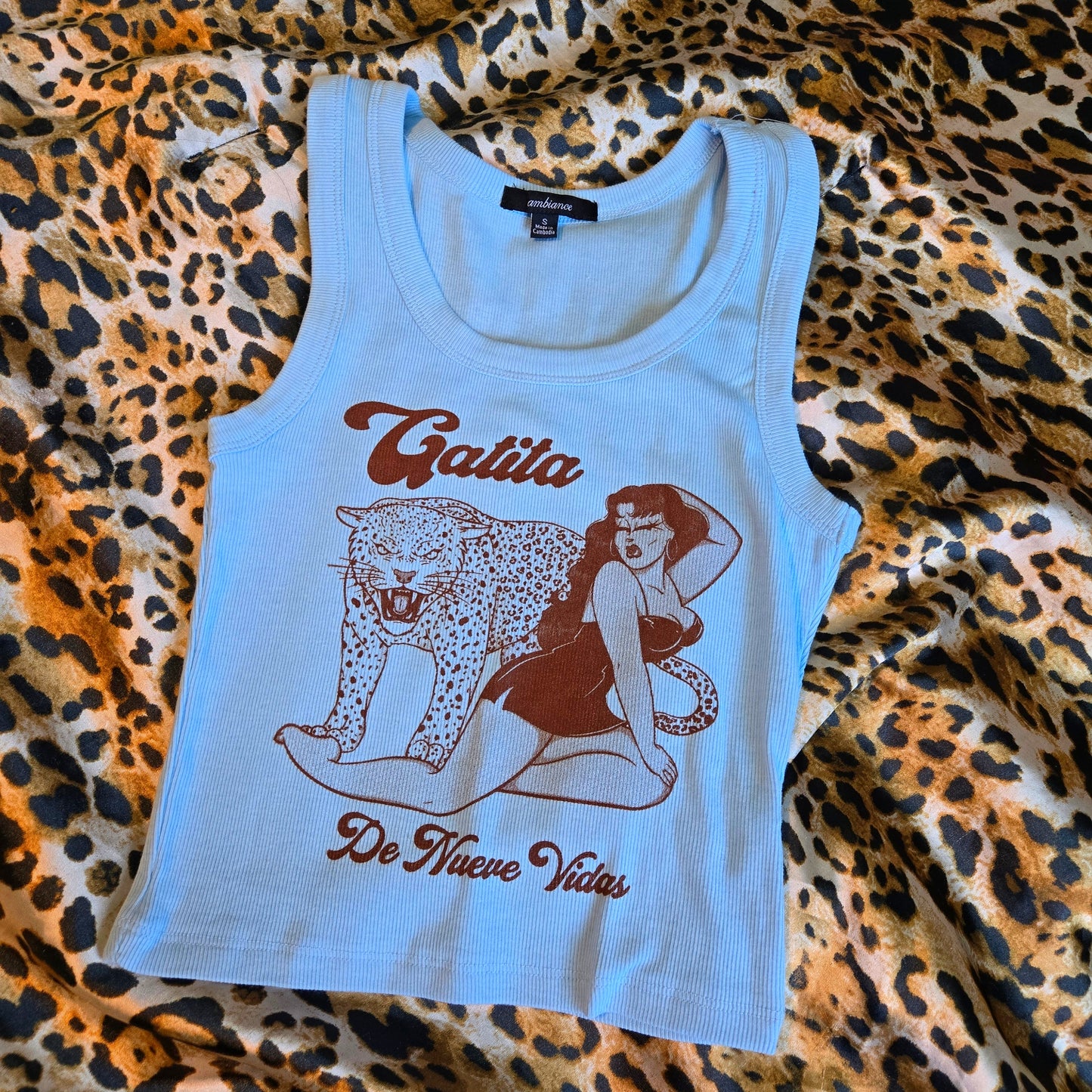 GATITA TANK (BLUE)