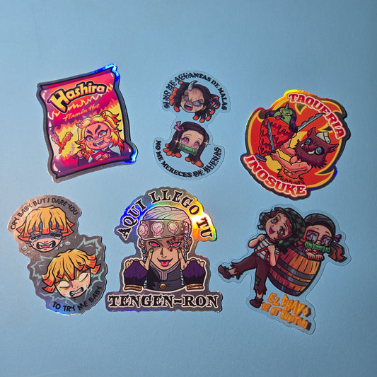 DEMONIO SLAYER STICKER PACK