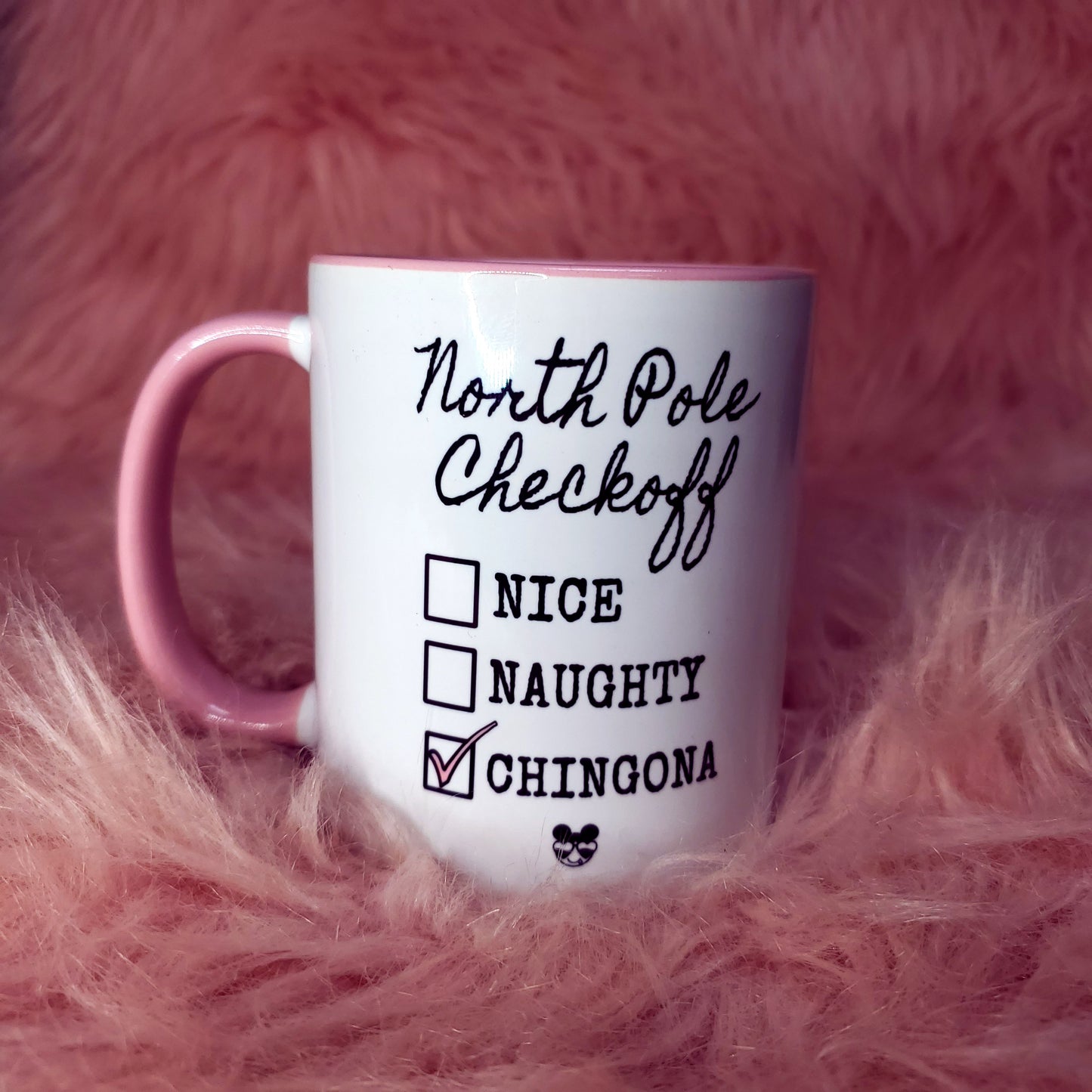 NORTH POLE CHINGONA MUG