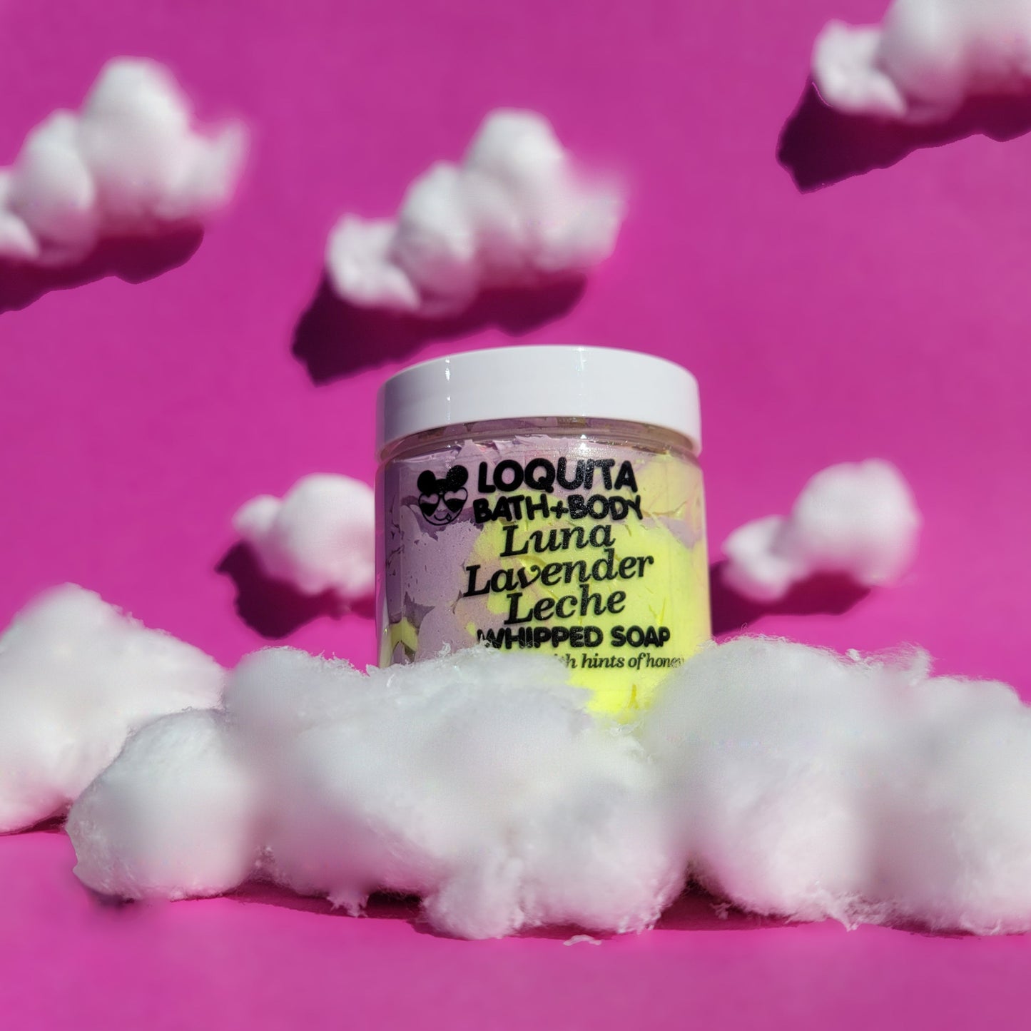 LUNA LAVENDER LECHE WHIPPED SOAP