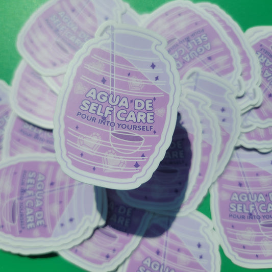 SELF CARE AGUA FRESCA STICKER