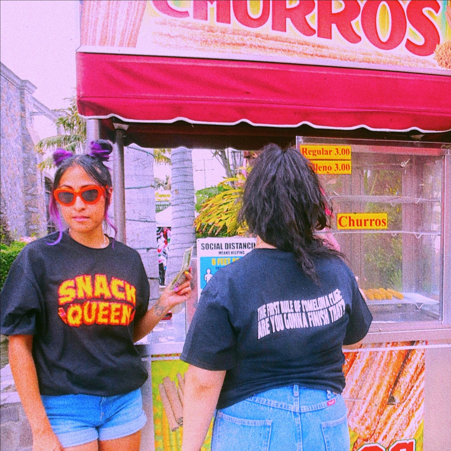 (BLACK) COMELONA CLUB TEE