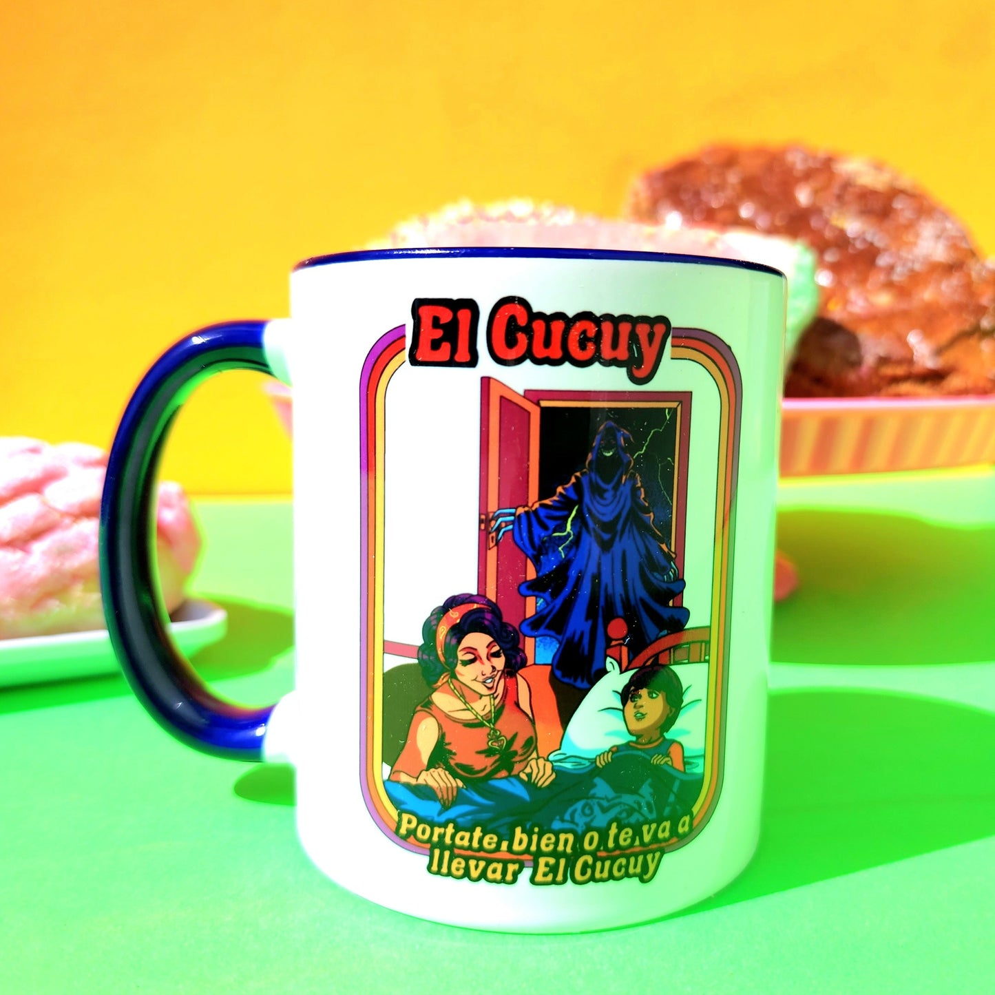 EL CUCUY RETRO MUG