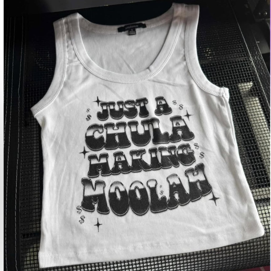 CHULA MOOLAH TANK (WHITE)