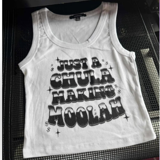 CHULA MOOLAH TANK (WHITE)