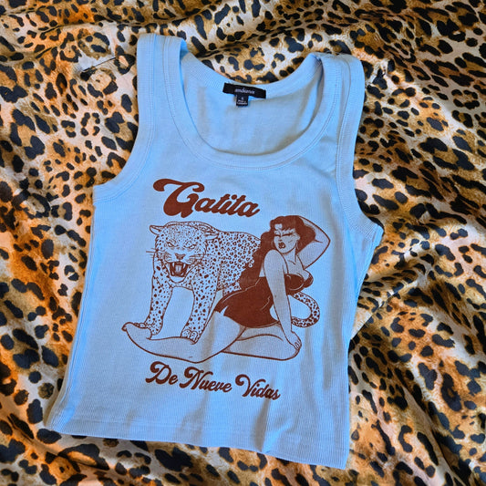 GATITA TANK (BLUE)