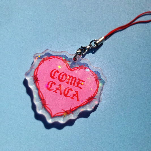 COME CACA KEYCHAIN