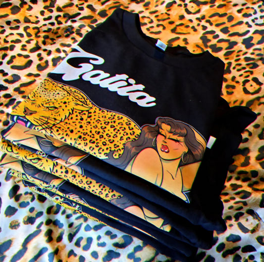 GATITA TEE (BLACK)