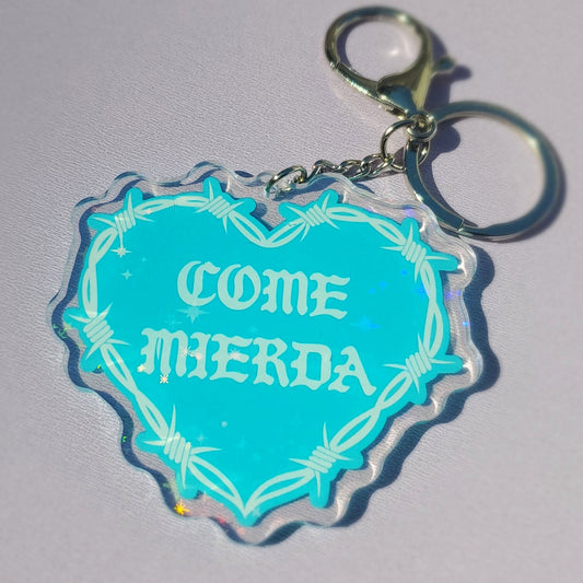 COME MIERDA KEYCHAIN