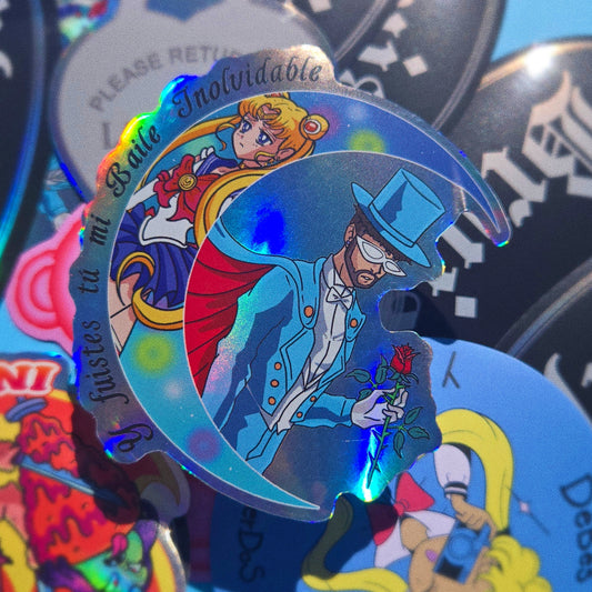 BAILE INOLVIDABLE HOLOGRAPHIC STICKER