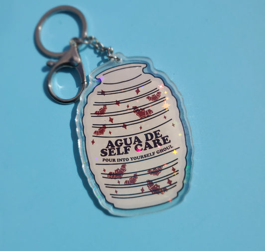 SPOOKY AGUA KEYCHAIN