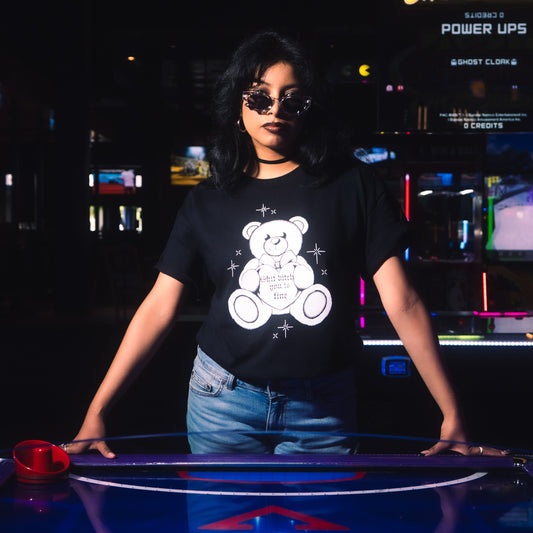 BITCH YOU IS FINE BLACK TEE