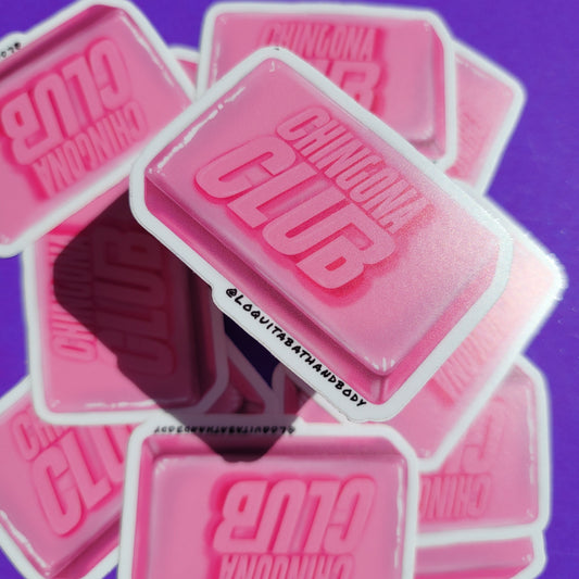 CHINGONA CLUB STICKER