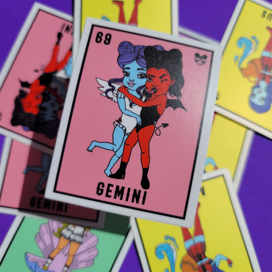 GEMINI LOCA LOTERIA STICKER