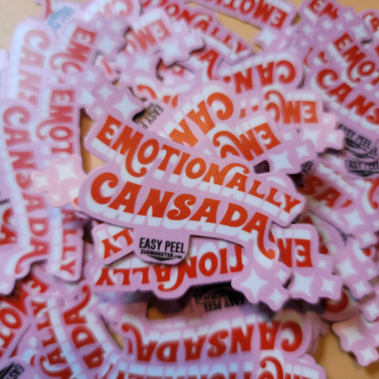 CANSADA STICKER