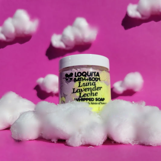 LUNA LAVENDER LECHE WHIPPED SOAP