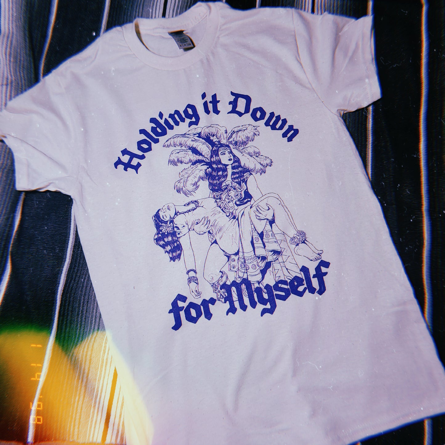 HOLDING IT DOWN FOR MYSELF TEE