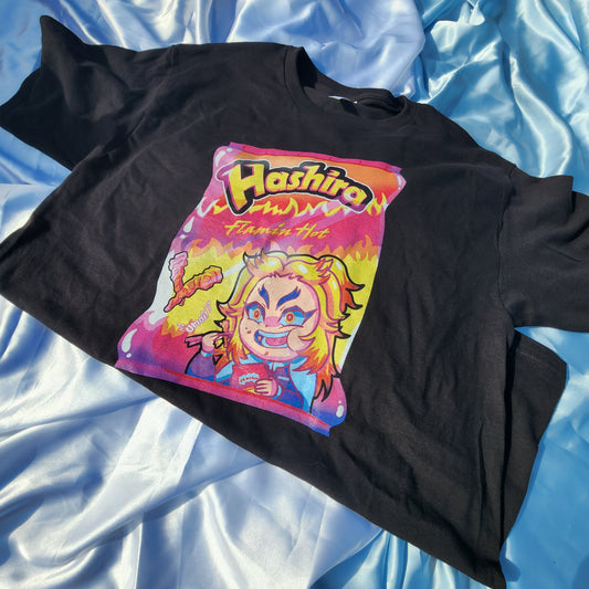 FLAMING HASHIRA TEE SHIRT (PREORDER)
