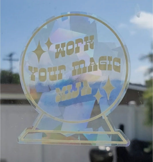 SUNCATCHER STICKER (SINGLE)