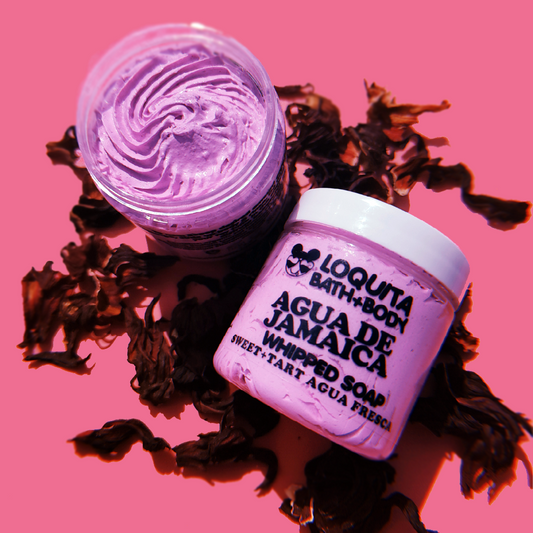 AGUA DE JAMAICA WHIPPED SOAP