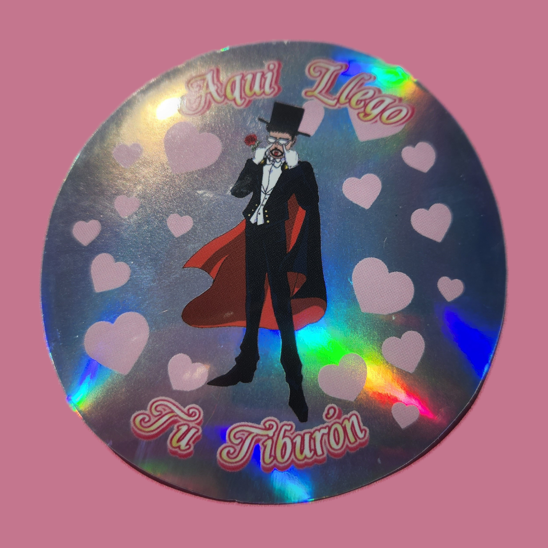 BAD BUNNY HOLOGRAPHIC STICKER